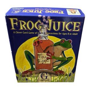 Frog Juice Card Game 2003 Gamewright COMPLETE Spells